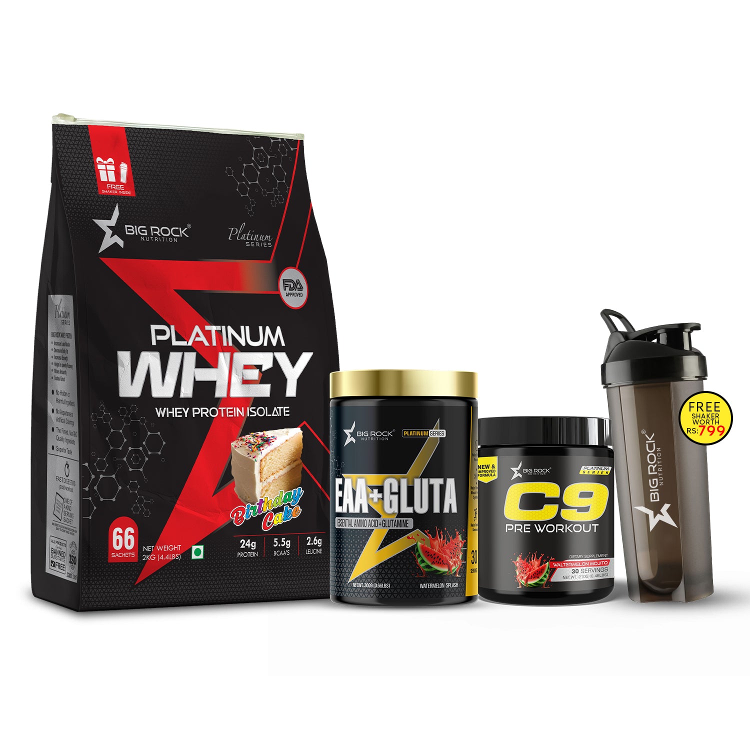 #Platinum Whey_Birthday Cake_EAA+ Gluta_Watermelon Splash_C9 Pre Workout Flavor_Watermelon Mojito