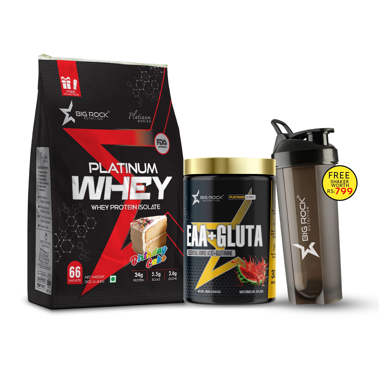 #Platinum Whey_Birthday Cake_EAA+ Gluta Flavor_Watermelon Splash