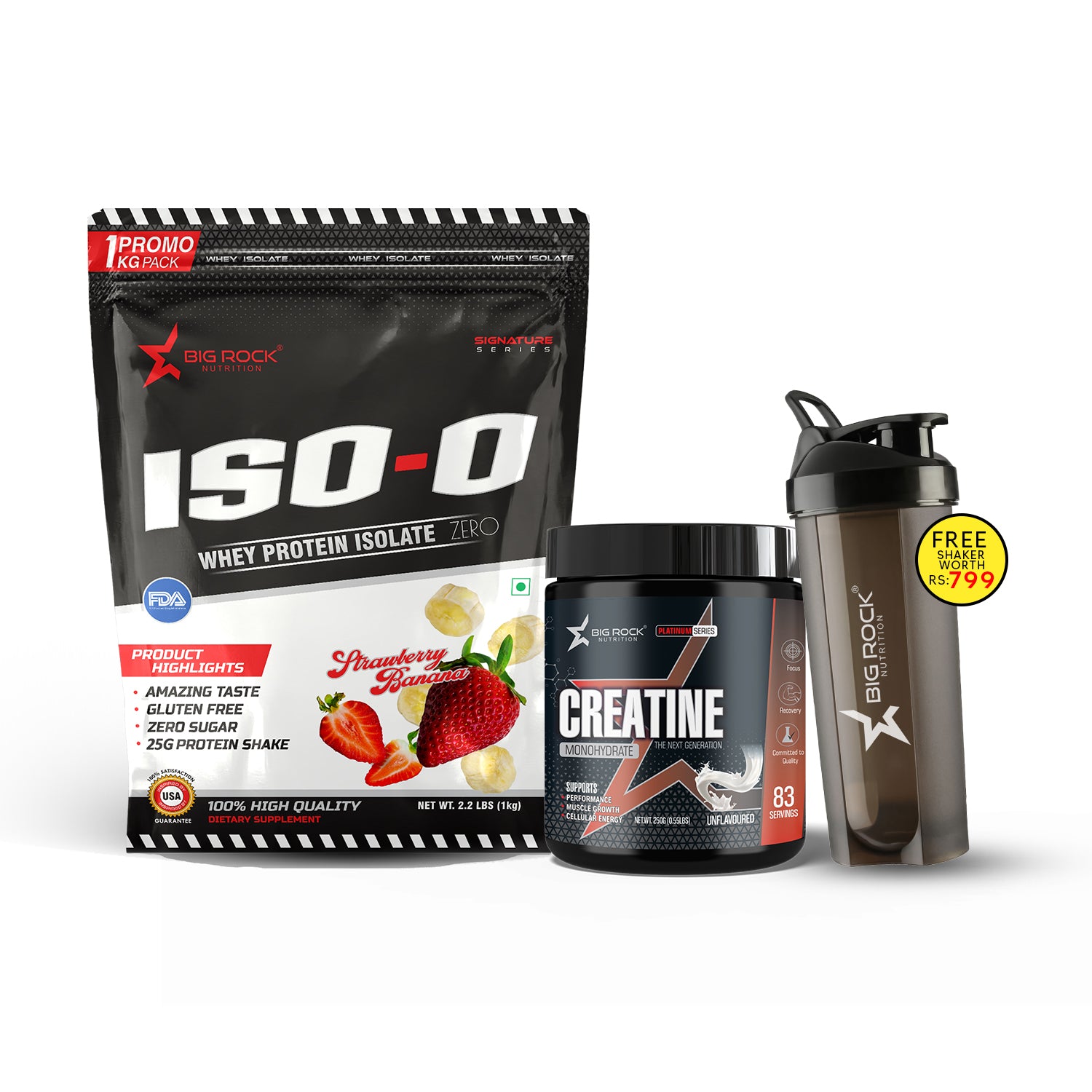 #ISO-0 Flavor_Strawberry Banana_Creatine Flavor_Unflavoured