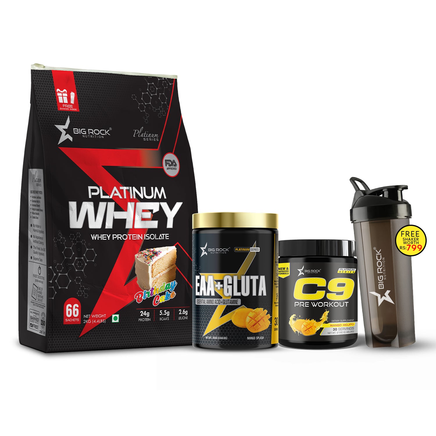 #Platinum Whey_Birthday Cake_EAA+ Gluta_Mango Splash_C9 Pre Workout Flavor_Mango Mojito