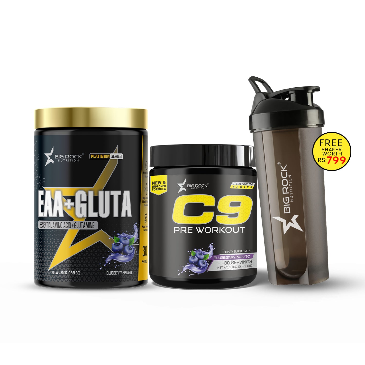 #EAA+ Gluta_Blueberry Splash_C9 Pre Workout_Blueberry Mojito