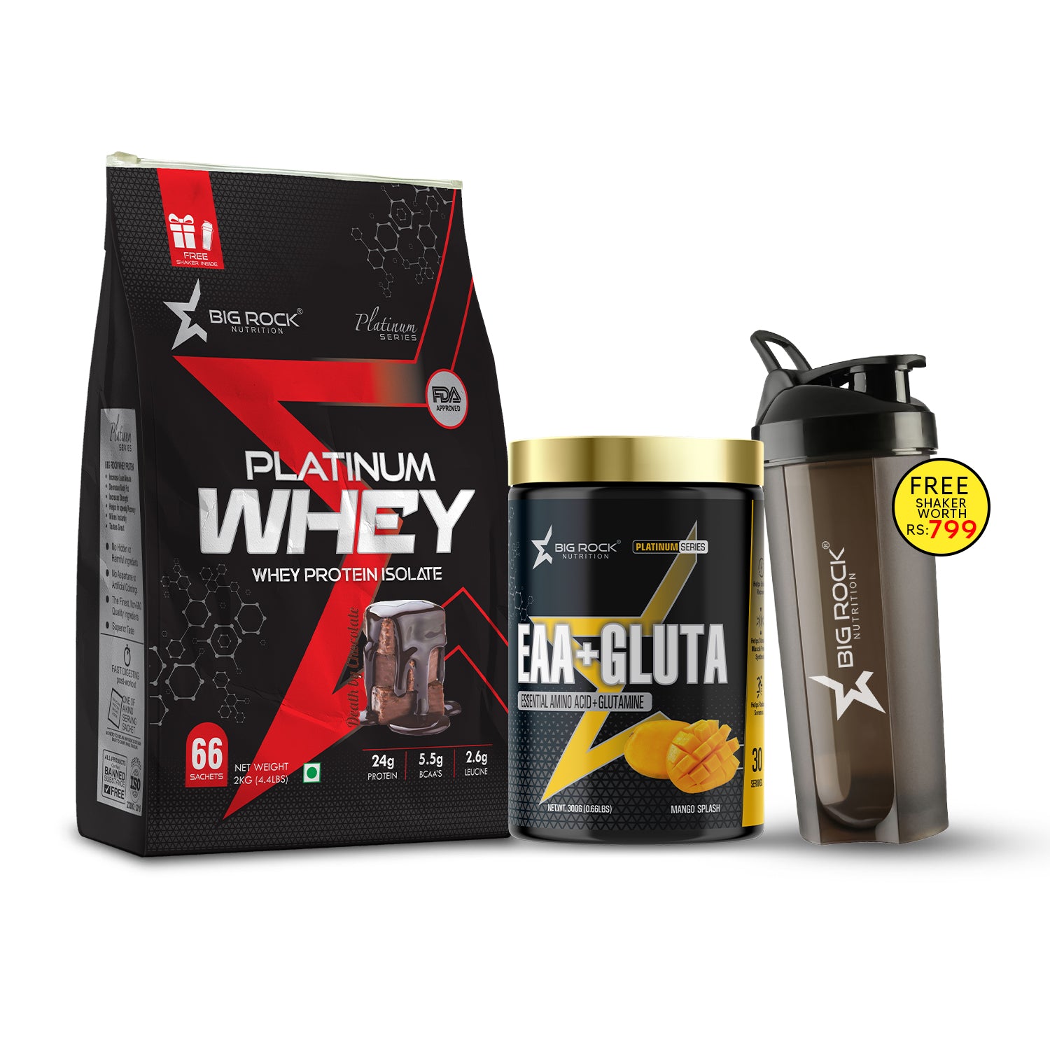 #Platinum Whey_Chocolate_EAA+ Gluta Flavor_Mango Splash