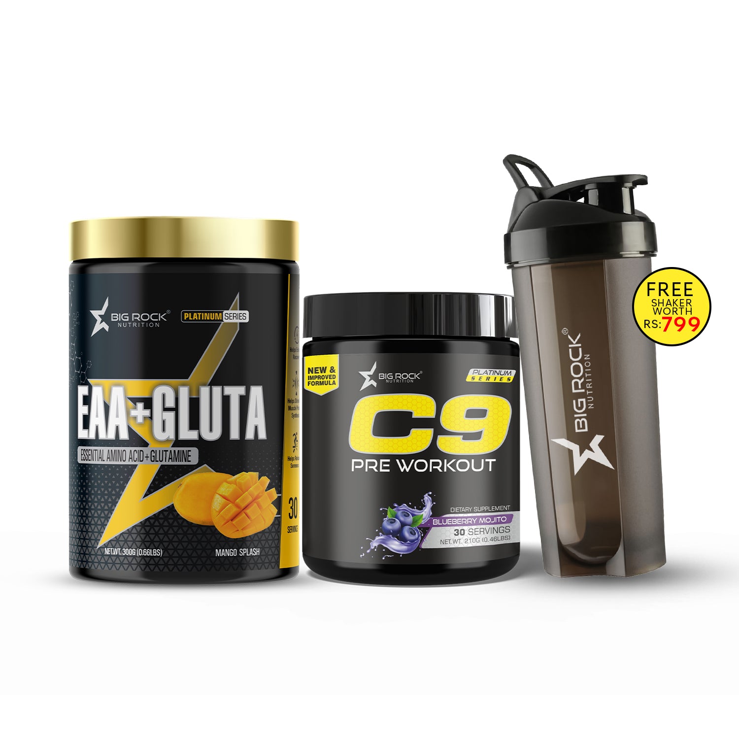 #EAA+ Gluta_Mango Splash_C9 Pre Workout_Blueberry Mojito