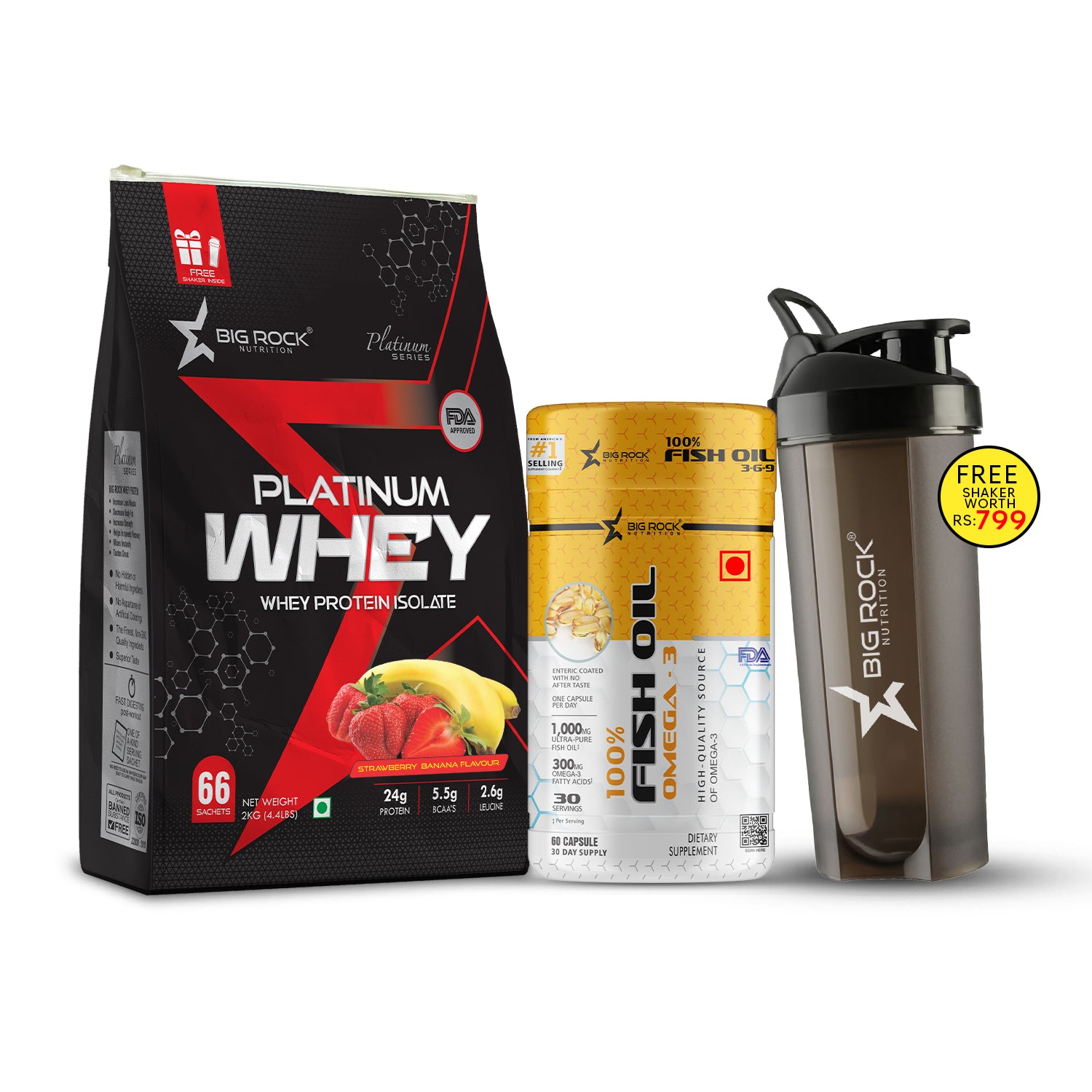 #Platinum Whey_Strawberry Banana