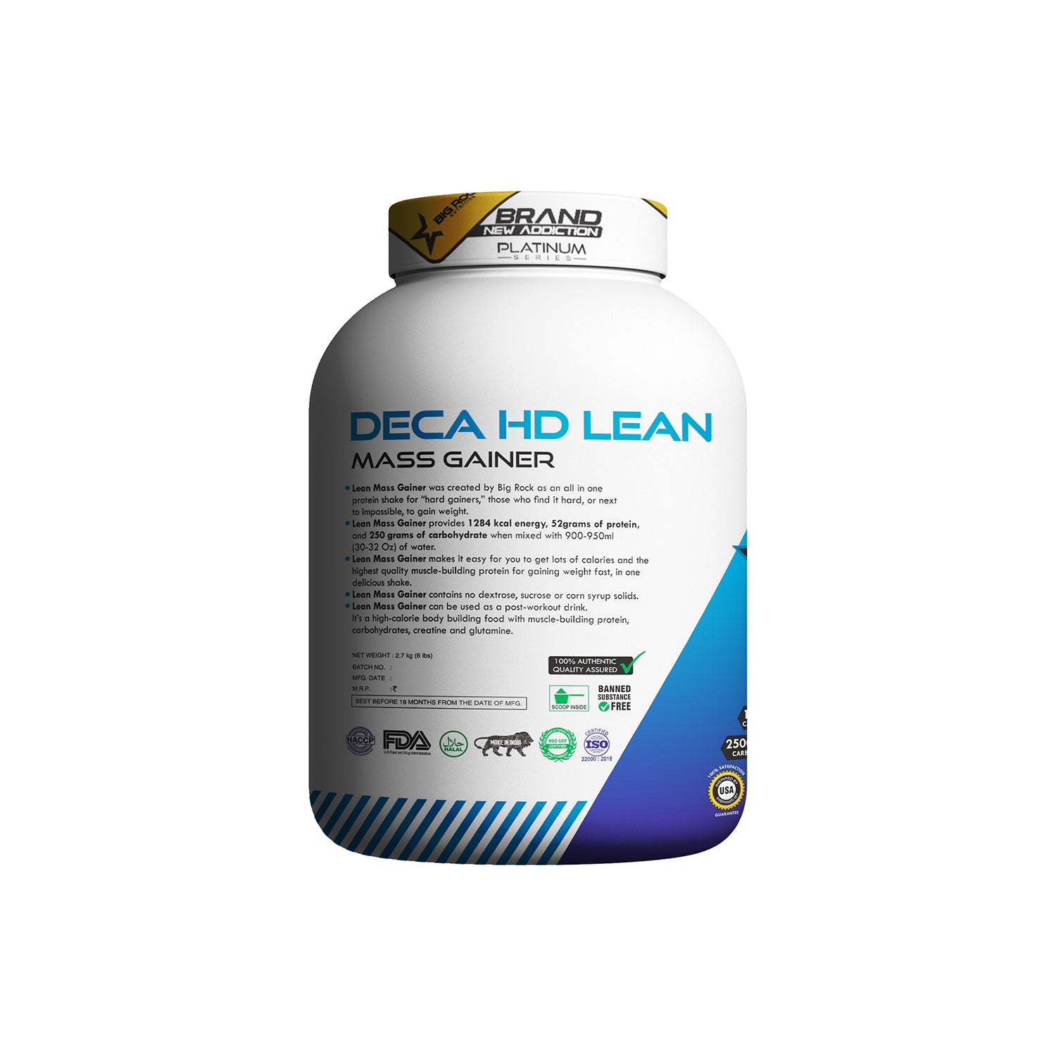#Deca Lean HD Flavor_Strawberry Banana