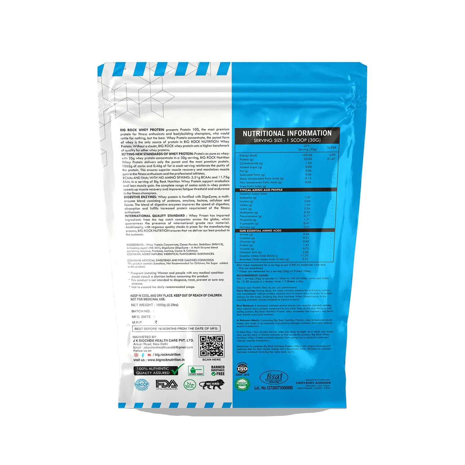 #Whey 100 Flavor_Kesar Pista