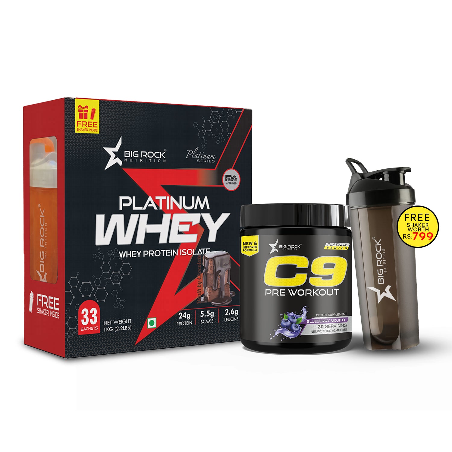 #Platinum Whey Flavor_Chocolate_C9 Pre Workout Flavor_Blueberry Mojito