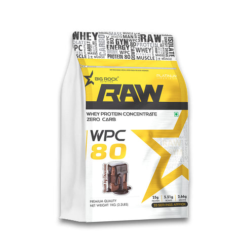 Bigrock Nutrition RAW WPC 80  Whey Protein