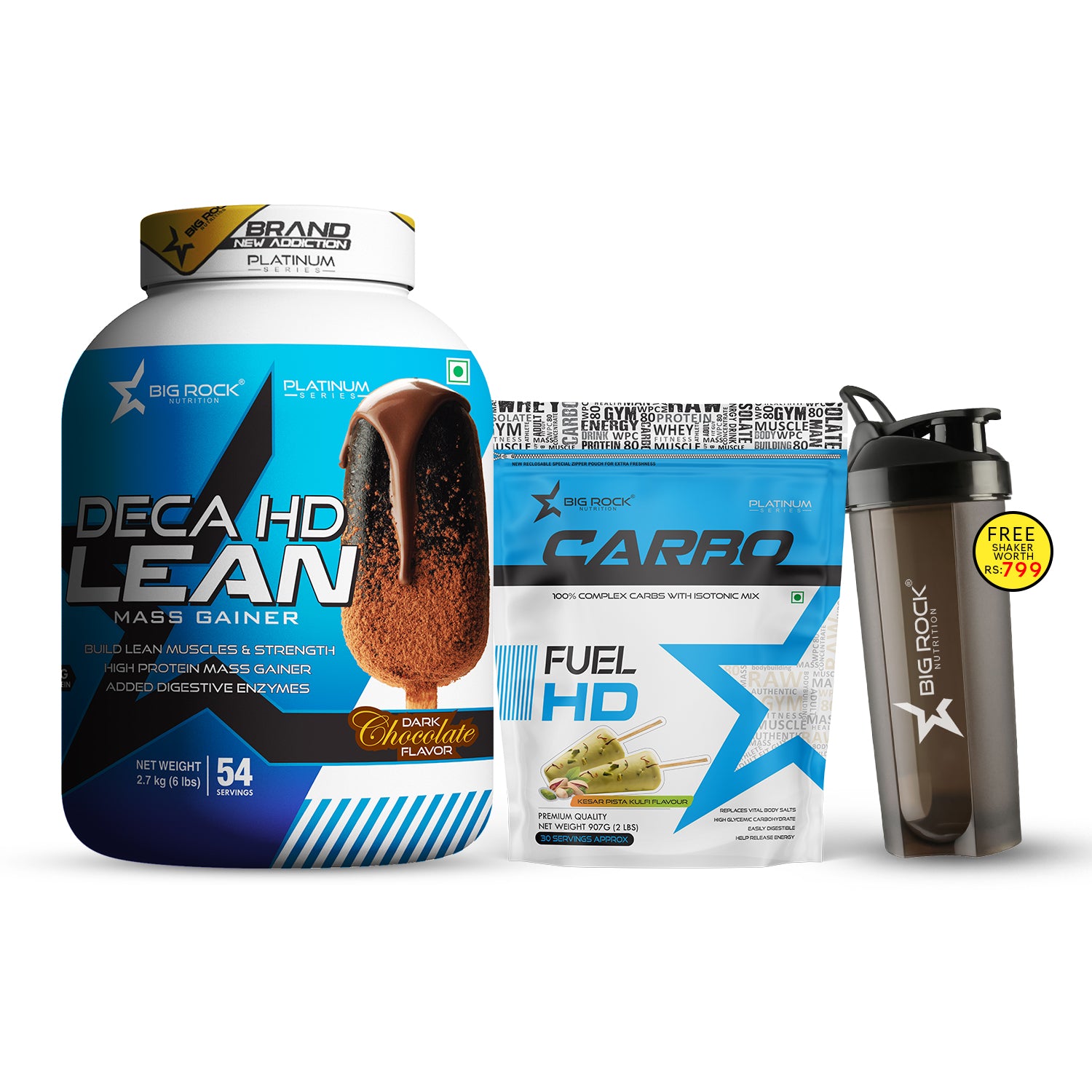 #Deca HD Lean Flavor_Chocolate_Carbo HD Fuel Flavor_Kesar Pista