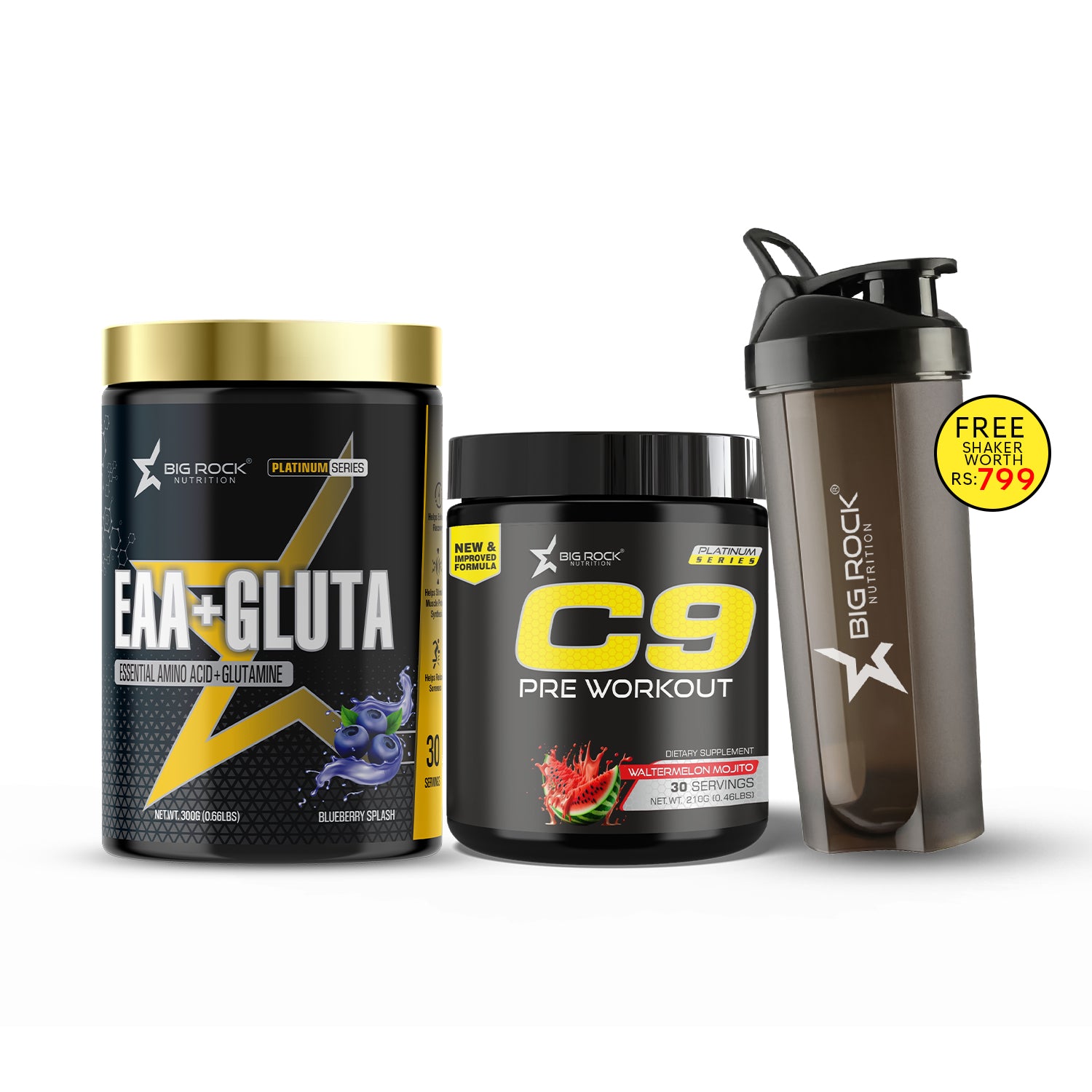 #EAA+ Gluta_Blueberry Splash_C9 Pre Workout_Watermelon Mojito