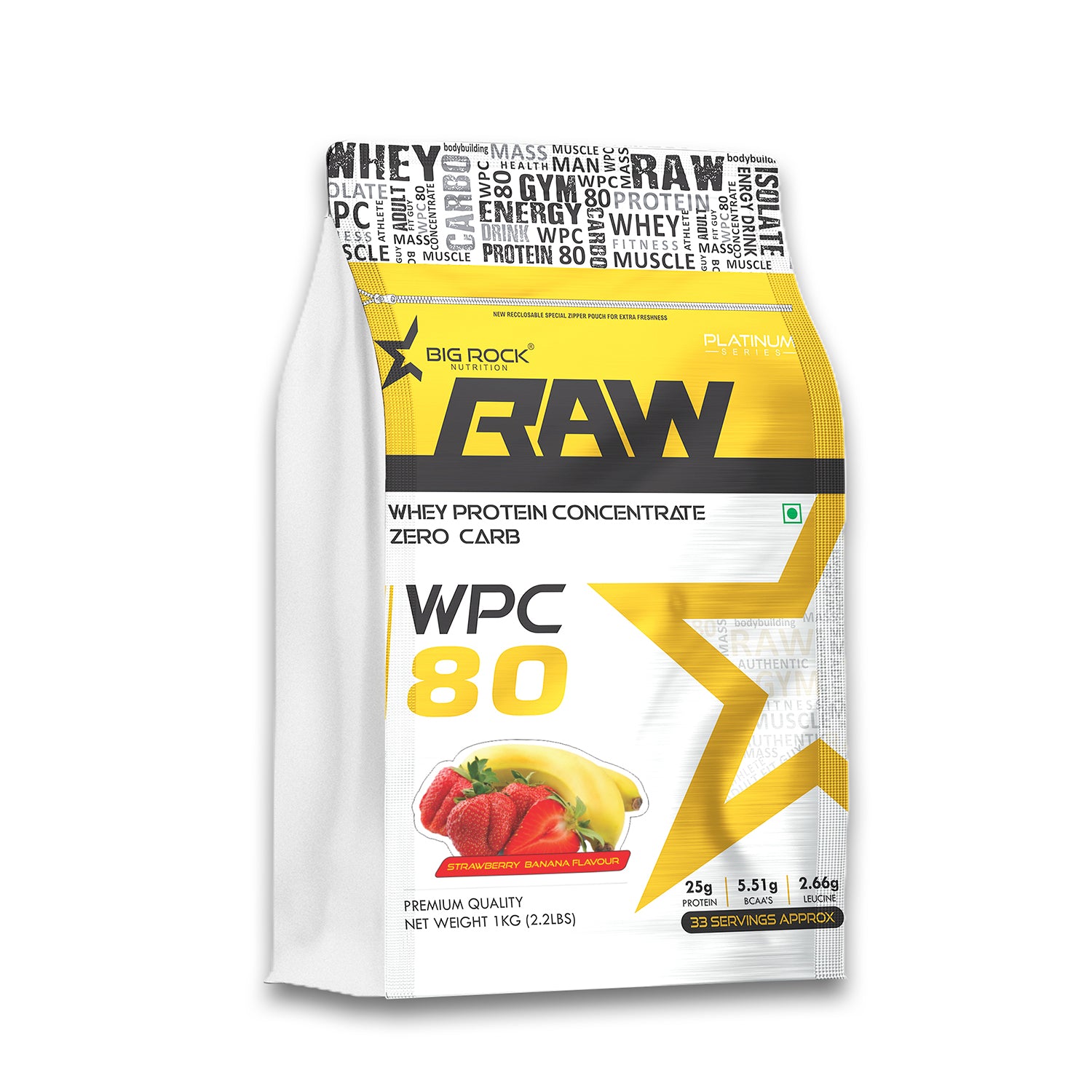 #RAW WPC Flavor_Strawberry Banana