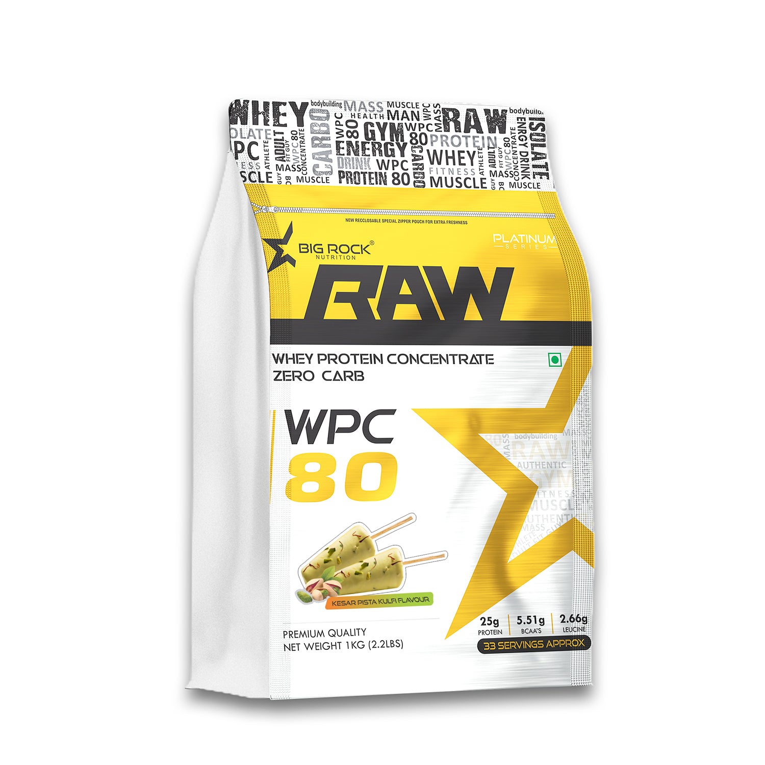 #RAW WPC Flavor_Kesar Pista Kulfi