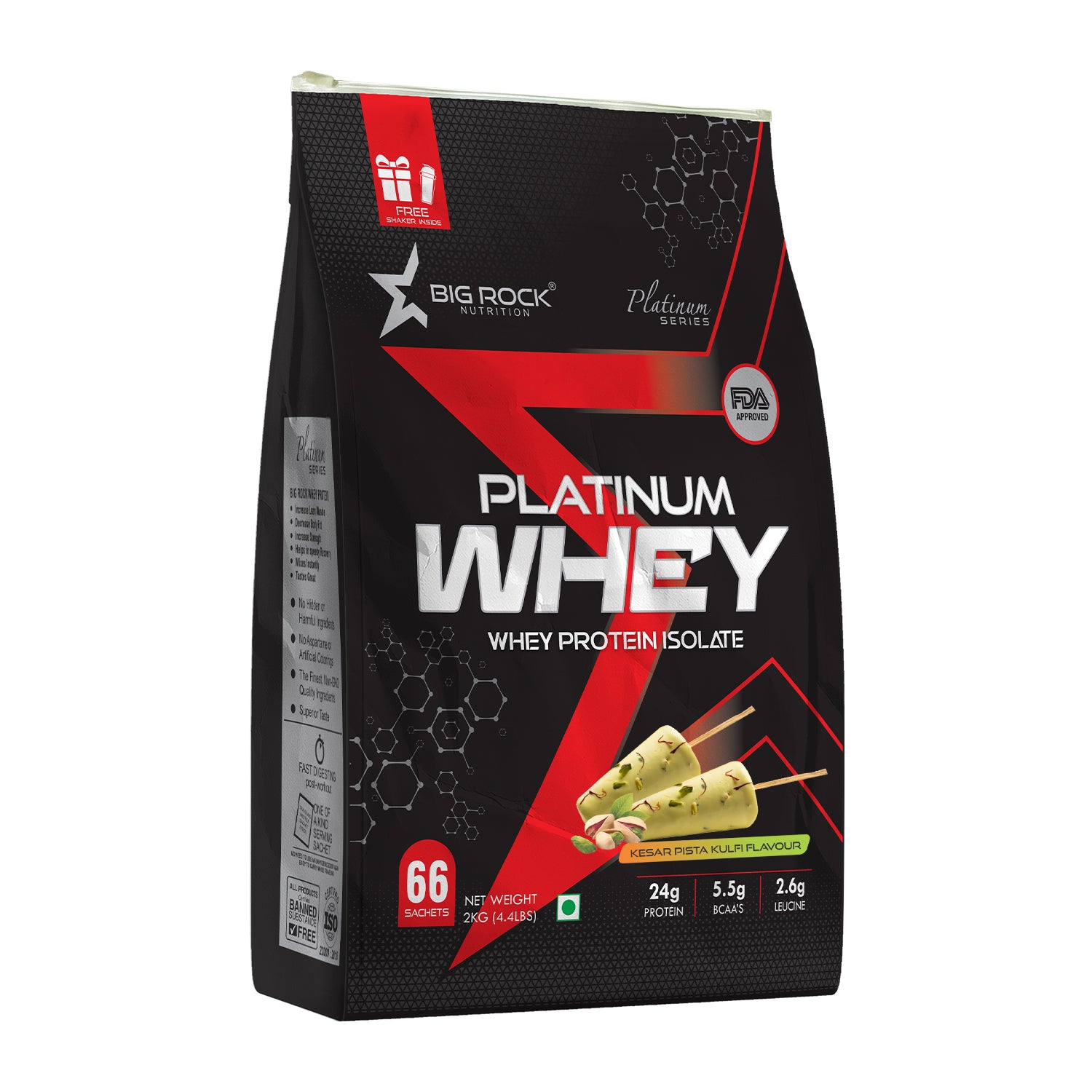 #Platinum Whey_Kesar Pista Kulfi