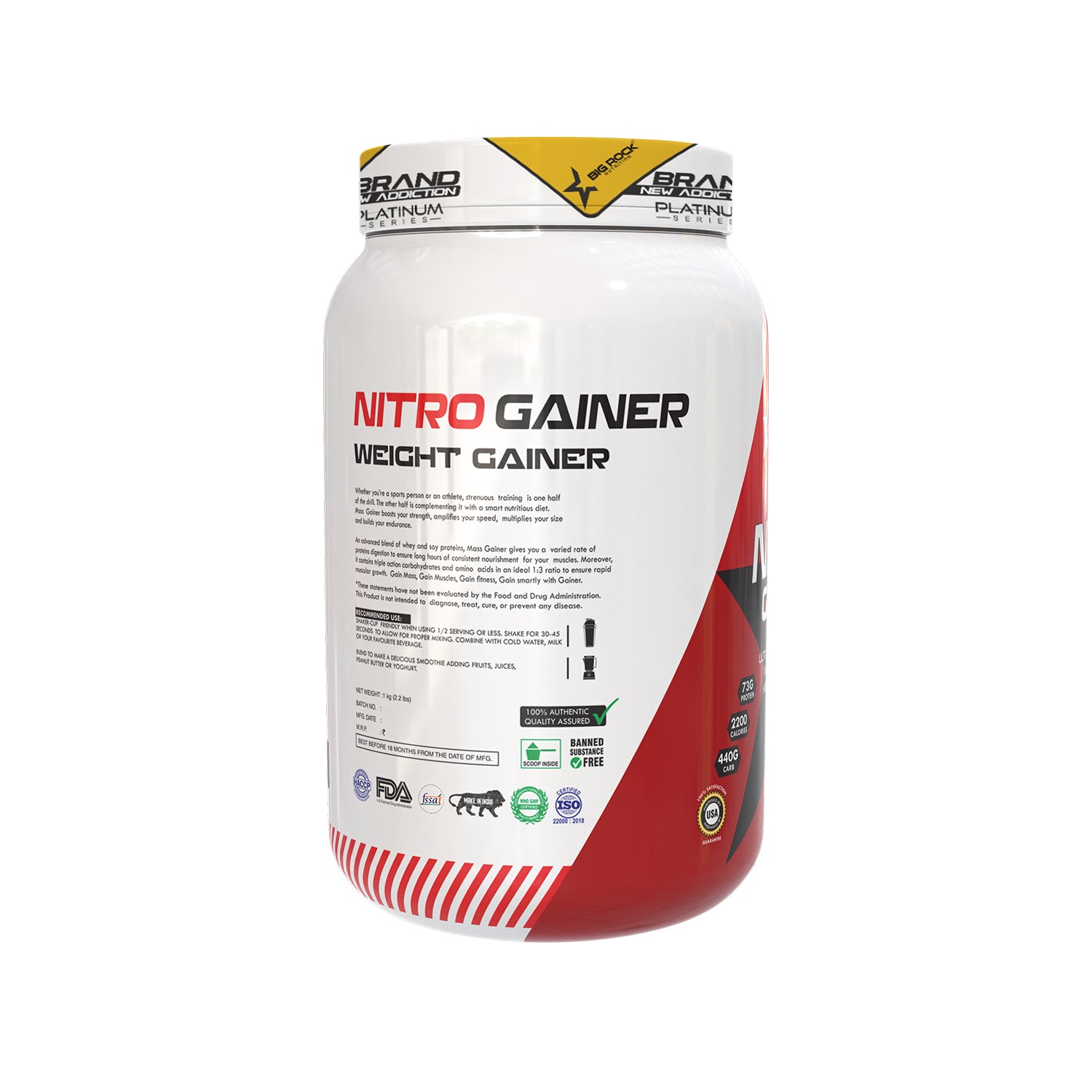 Bigrock Nutrition Nitro Weight Gainer
