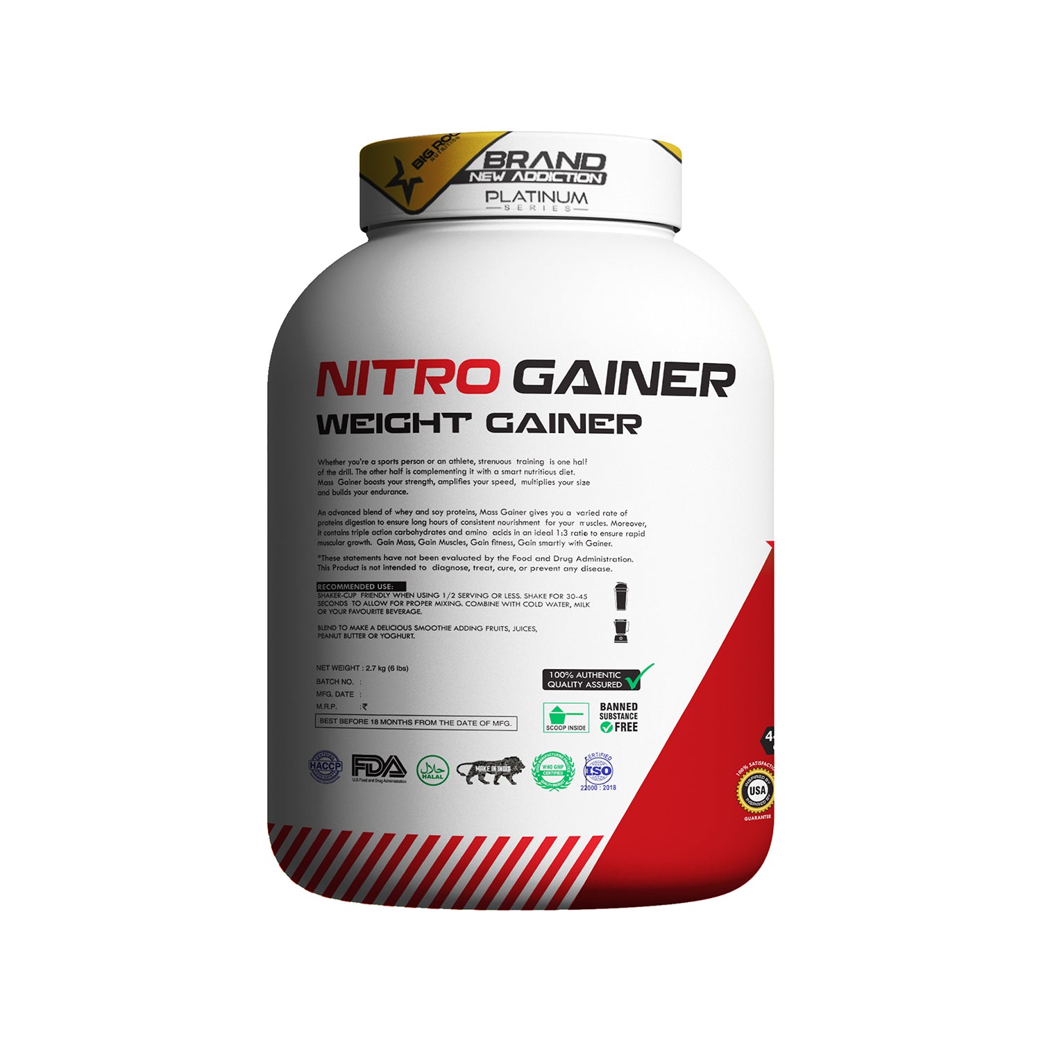 #Nitro HD Flavor_Kesar Pista