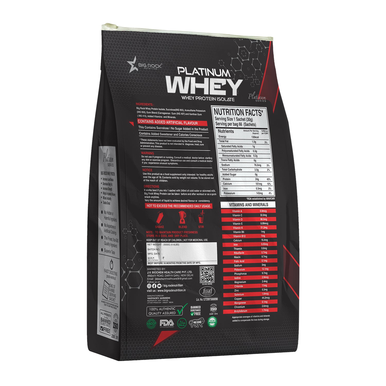#Platinum Whey_Birthday Cake