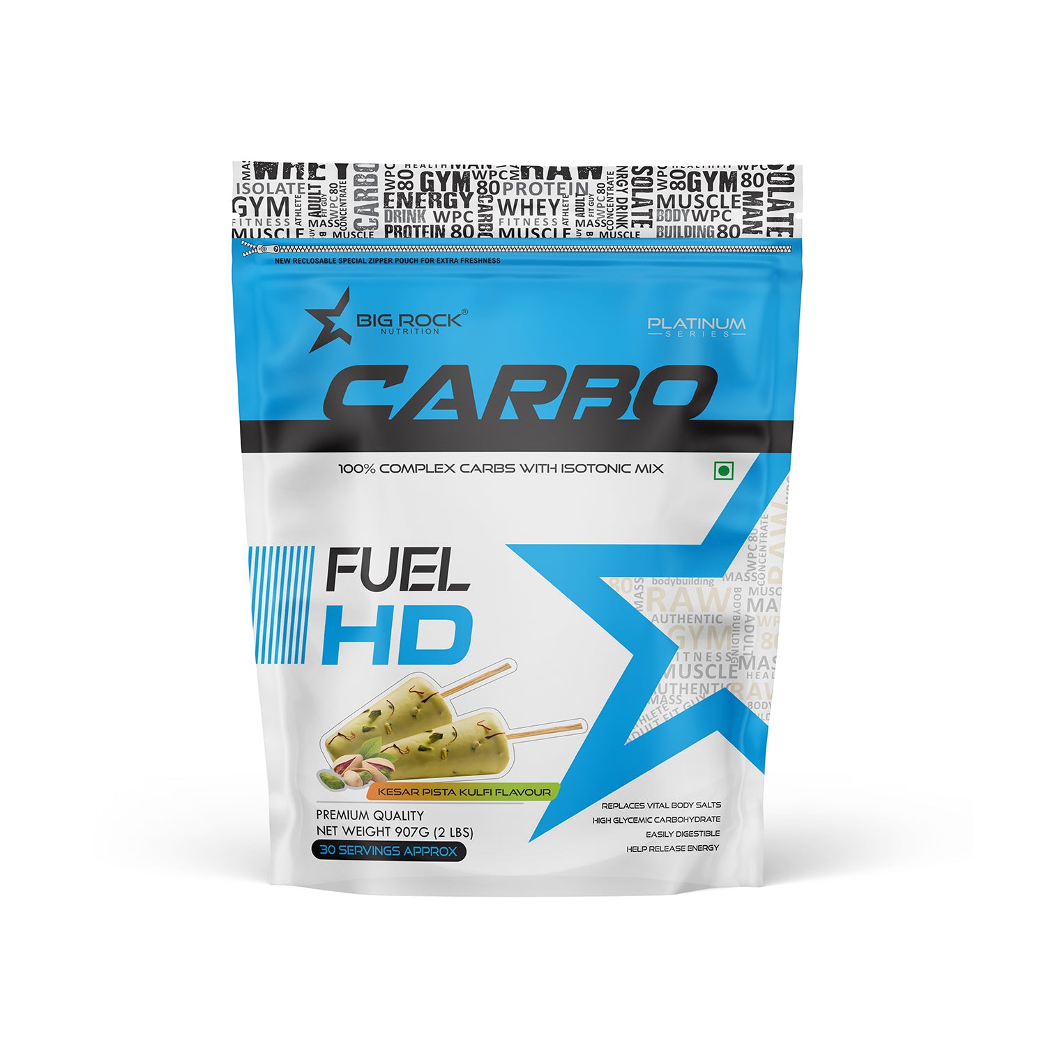 #Carbo Fuel HD Flavor_Kesar Pista Kulfi