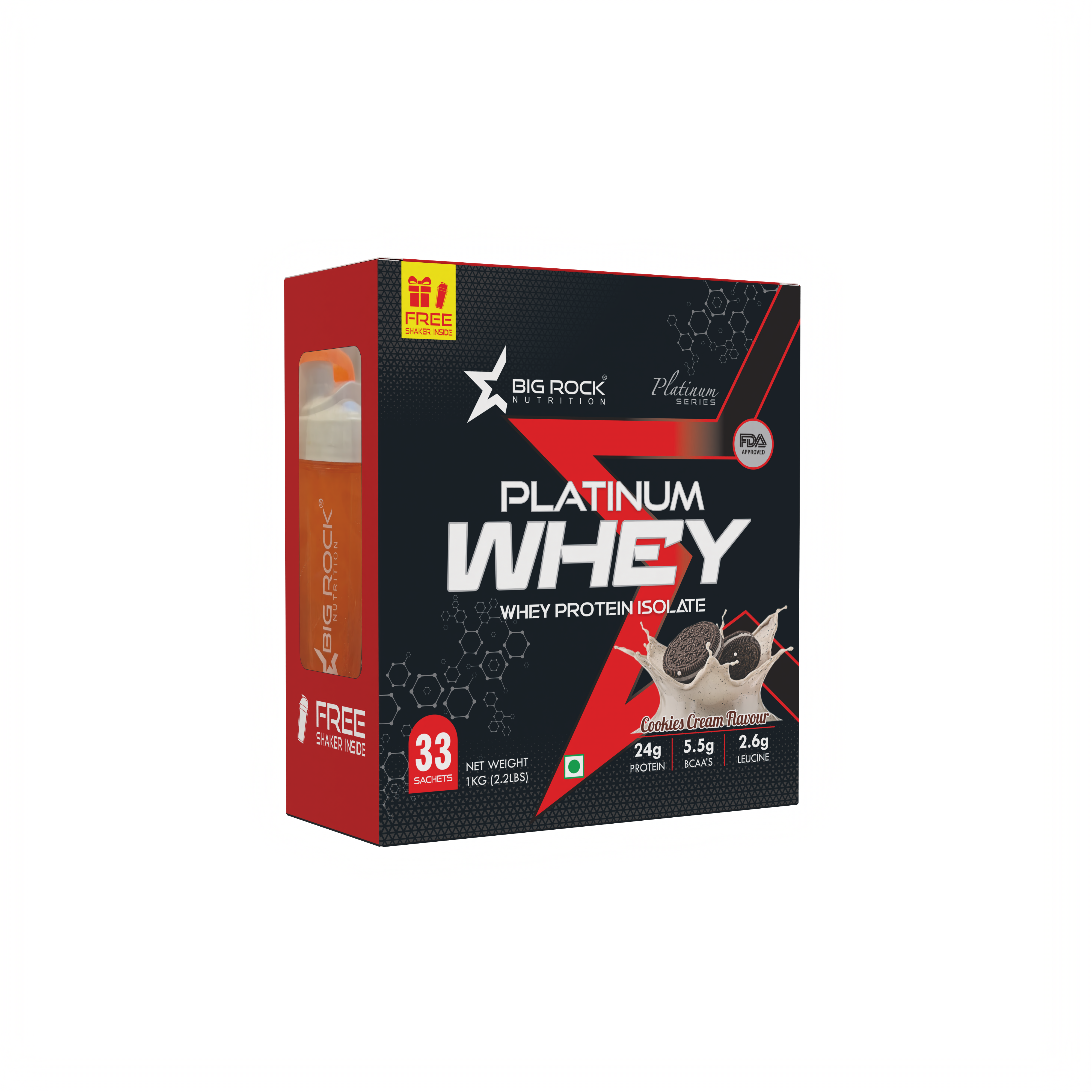 #Flavor_Cookie Cream_Weight/Sachets_1 kg