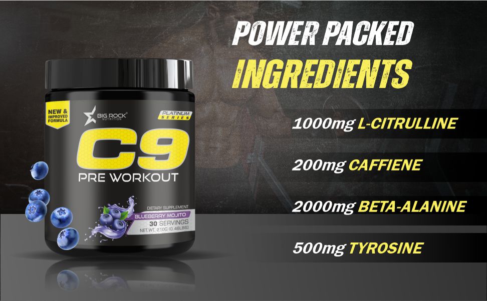 Bigrock Nutrition C9 Pre Workout